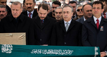 Cumhurbaşkanı Erdoğan, Kağıthane'de Cenaze Törenine Katıldı