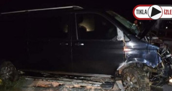 Çorum'da Minibüs Motosiklete Vurdu! 3 Kişi Öldü