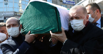 Cumhurbaşkanı Erdoğan Servet Soylu'nun Cenaze Törenine Katıldı
