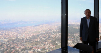 Cumhurbaşkanı Erdoğan Yapımı Devam Eden Çamlıca Kulesi’ni İnceledi