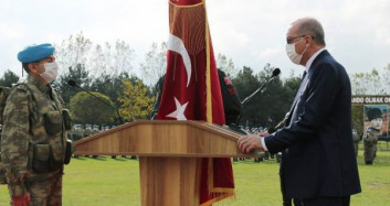 Cumhurbaşkanı Erdoğan'dan 'Sancak Verme Töreni'nde Önemli Konuşma