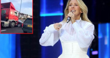 Ünlü Şarkıcı Ellie Goulding, Aracı Sürüklenen Adamı Kurtardı