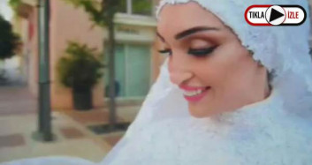 Beyrut'ta Bir Gelin Düğün Fotoğrafı Çekilirken Patlamaya Yakalandı