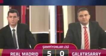 GS TV'de Real Madrid Yenilgisinin Üzüntüsü Sosyal Medyada Gündem Oldu