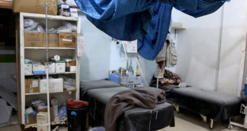 İdlib'te Teröristler Hastaneyi Hedef Aldı
