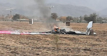 Şili'de Uçak Kazası