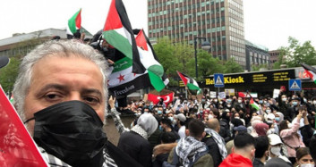 İsrail’in Filistinlilere Yönelik Saldırıları Almanya'da Protesto Edildi