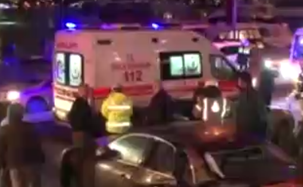 Beşiktaş'ta Trafik Kazası! Ortalık Savaş Alanına Döndü