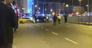 Kadıköy’de Kazaya Karışan Sürücüler Kavgaya Tutuştu