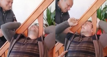 Kafası Merdiven Korkuluklarına Sıkışan Adam Neye Uğradığını Şaşırdı