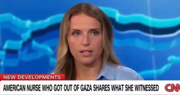 'Kalbim Gazze'de kaldı' diyen Amerikalı hemşire katliamı dünyaya böyle anlattı