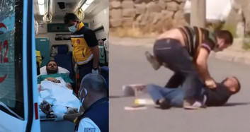Kayseri'de Tabancayla Yaralanan Doktorun Saldırganı Etkisiz Hale Getirmesi Kamerada