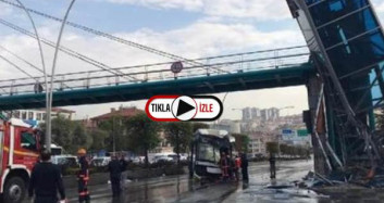 Ankara'da Belediye Otobüsü Asansöre Çarptı: 9 Yaralı
