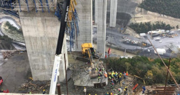 Kuzey Marmara Otoyolu İnşaatında Çökme Meydana Geldi! 5 İşçi Enkaz Altında Kaldı