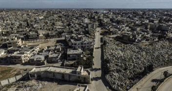Esad Rejimi ve Destekçilerinin Ele Geçirdiği Serakib'den Görüntüler