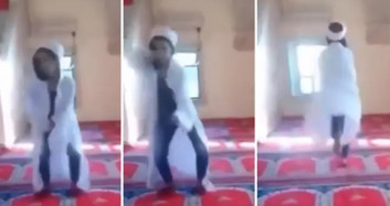 Şimdide camilere saldırmaya başladılar: Malatya’da camide skandal dans videosu