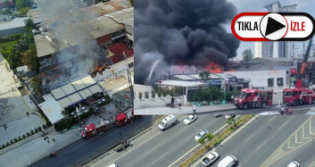Son dakika: İstanbul Kartal'da Korkutan Yangın Meydana Geldi! Restoran Alev Alev Yandı