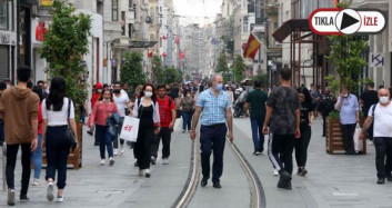 Taksim'de Sosyal Mesafe Ve Maske Yine Önemsenmedi