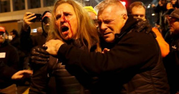 ABD'de Trump Destekçilerinden Protesto!