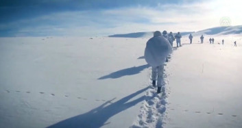 TSK'nın Kars'ta Gerçekleştirdiği 'Kış-2021 Tatbikatı' Devam Ediyor