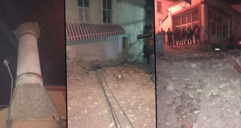 Vatandaşların yaralandığı İzmir depreminin görüntüleri ortaya çıktı: İşte o anlar