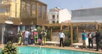 İstanbul Fatih'te Otelde Yangın Çıktı