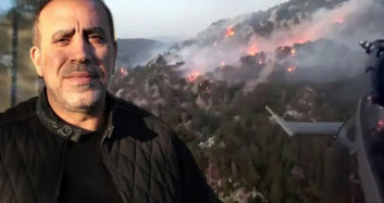 Yangın Bölgesinde Olan Haluk Levent: Helikopterler 4 Gündür Çalışıyor