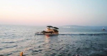 Yunanların Ateş Açtığı Teknenin Batış Anı