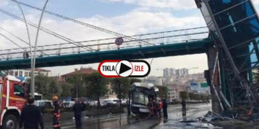 Ankara'da Belediye Otobüsü Asansöre Çarptı: 9 Yaralı