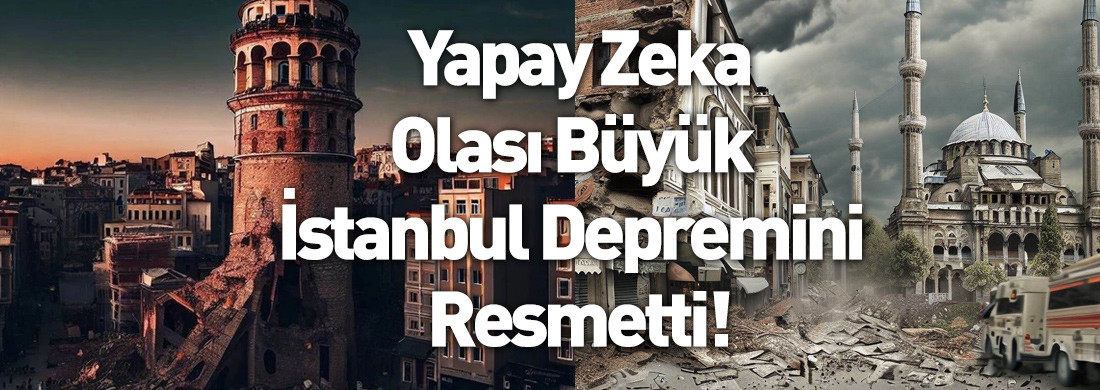 Yapay zeka, olası büyük İstanbul depremini resmetti!